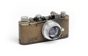 LEITZ: Leica Standard (black), c1937-38, [#248525] with Summar f2 50mm lens.