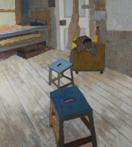 EDWIN GARDINER Studio Interior, oil on linen, titled, signed and dated 2006 verso, 102 x 91cm