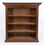 Australian cedar and pine bookshelves, 20th century