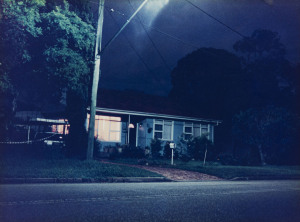 SARAH NGUYEN, "Green House" from the "Nighttime Suburbia" series， C-type photographic print, 2006, #1 from an edition of 5, 30 x 40cm. Shown at Flinders Lane Gallery, 'Exploration 6', 2006.