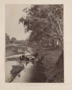 HAWKER, SOUTH AUSTRALIA c.1910s: An old scrapbook, apparently assembled by Ivor Bagg of South Australia. It includes a wide range of home and WW1 army snaps, but also a significant group of albumen prints and later photographs featuring activities at Hawk - 3