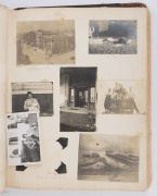 HAWKER, SOUTH AUSTRALIA c.1910s: An old scrapbook, apparently assembled by Ivor Bagg of South Australia. It includes a wide range of home and WW1 army snaps, but also a significant group of albumen prints and later photographs featuring activities at Hawk - 8