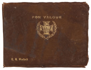 THE VICTORIA CROSS FOR VALOUR : Souvenir Dinner Menu, 1919, with multiple SIGNATURES "DINNER Offered by Mr. Hugh D. McIntosh to Heros of the A.I.F. on whom His Majesty the King conferred the VICTORIA CROSS FOR VALOUR : HOTEL AUSTRALIA : on the night of AR