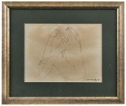 EDWARD MAY (b.1939), Two Nude Studies, Pencil, each signed and dated '89 lower right, each 20 x 25cm.