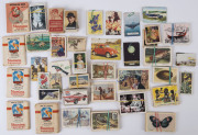 TRADE CARDS: An accumulation including Allen's "Kings and Queens of England" set of 49 and mostly part sets of Stamina "Men of Stamina", Ampol Cars of 1957, Ampol Cars of Today, Australian Licorice "Notable Persons", various Sanitarium series, Nabisco "Th