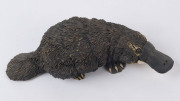 Five Australian ceramic animal ornaments mounted on mallee root, 20th century, the largest 41cm high - 6