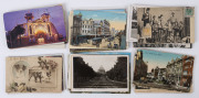 AUSTRALIA: Bundle of postcards including Melbourne & Sydney environs including real-photo types, plus regional Victoria, topographicals, few overseas and modern cards. (78) - 2