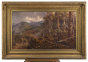 NAYLOR GILL (1872 - 1945) In the Dandenong Ranges, oil on canvas, signed and dated 1897 lower right, - 3