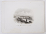 FREDERICK CASEMERO (Charles) TERRY (1825 - 69). A collection of six full page engraved plates from "Landscape Scenery Illustrating Sydney and Port Jackson", published 1855 by Sands & Kenny. Titles include "Richmond looking West", "Fitzroy Bridge, Windsor. - 2