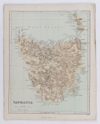 TASMANIA: A collection of nine full page steel engraved plates from "Australia by Edwin Carton Booth", engraved from drawings and paintings by John Skinner Prout (1805 - 1876): comprising "Black Man's Cove", "Longford", "Break of Day Plains", "Source of t - 2