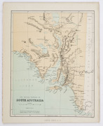 SOUTH AUSTRALIA: A collection of six full page steel engraved plates from "Australia by Edwin Carton Booth", engraved from drawings and paintings by John Skinner Prout (1805 - 1876): subjects include"Adelaide from the River Torrens", "Waterfall near Adela - 2