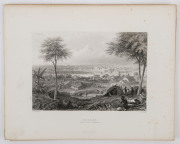 QUEENSLAND & NORTHERN TERRITORY: A group of five full page steel engraved plates from "Australia by Edwin Carton Booth", engraved from drawings and paintings by Baines, Armytage, and Carr: comprising "Brisbane", "The Boadab Tree", "New Zealand Gully near - 2