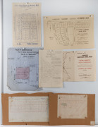 LAND SALE POSTERS: A collection, including Moorabbin (1915), Nobilius Nursery Estate, Emerald (c.1925), Silver Sands Estate, Rye (c.1920s), Cheltenham 1949, Mount Dandenong 1949, Skye Road Golf Links Estate (1951), etc. - 2