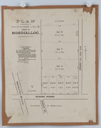 LAND SALE POSTERS: "South Brighton Railway Estate" March 1888; "Dingley Grange Estate" November 1885; "Choice Business Sites Mentone" c.1885; and 75 acres of land at Mordialloc, c.1885; - 2