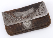 LAWN BOWLING: A sterling silver snuff box with gilt interior with presentation inscription "RICHMOND UNION BOWLING CLUB Presented by Thomas Gardner Esq. V.P. - Won by A.E. BUTLER. Season 1873-4" in beautiful silk-lined leather covered box. Accompanied by - 3
