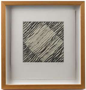 MARTIN KING (b.1957), Footnote #3, etching, titled, signed and dated '97 in lower margin,