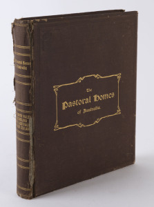 "The Pastoral Homes of Australia, New South Wales, Queensland, South Australia & New Zealand" published by The Pastoral Review Propy. Ltd [Sydney, John Andrew & Co, 1914] quarto, gilt embossed boards and spine, marbled endpapers with W.H.Lang's personal b