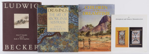 AUSTRALIAN INTEREST: "Ludwig Becker : Artist & Naturalist with the Burke & Wills Expedition" edited & signed by Marjorie Tipping (1979); "Dreamings : The Art of Aboriginal Australia" ed. Peter Sutton (1989); "Children of the Dreamtime" by Baldwin & Murra