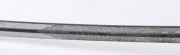 An antique military parade sword in scabbard, stamped "LUSH & Co. Melbourne, REEVES", 19th century, ​104cm long - 3