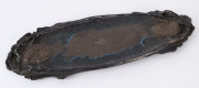MAGGIE SLATER (attributed) studio pottery platter adorned with "Mother and Child" vignettes, ​68cm wide
