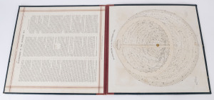 CELESTIAL MAP: "Planisphere Of The Southern Sky" Constructed at the Melbourne Observatory; printed by John Ferres, Government Printer, Melbourne for the Government of Tasmania. Special edition for the Board of Education Tasmania, engraved by William Sligh