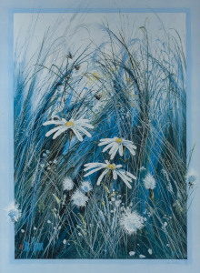 JOHN MILENKOVIC (born 1950) Wildflowers, lithograph, signed & editioned 10/95 in lower margin,