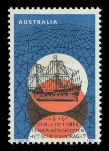 AUSTRALIA: Decimal Issues: 1966 (SG.408b) 4c Dirk Hartog, error GOLD OMITTED, fresh MUH, SG. 408b - Cat. £1500, BW: 472cb - Cat. $2,750.