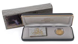Coins - Australia: Gold: TWO HUNDRED DOLLARS: 1992 Echidna proof, in original box, 10gr of 916/1000 (22k) gold.