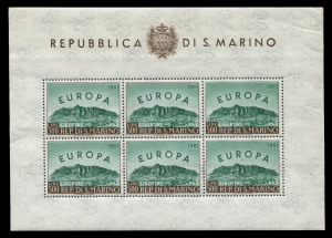 WORLD - General & Miscellaneous Lots: EUROPE: 1930s-70s fine selection of unmounted mint sets, comprising AUSTRIA1934 Welfare Fund, 1947-48 Currency Revaluation, 1948 Artists, 1949 Child Welfare, POW Fund & 1951 Reconstruction Fund; FRANCE 1954 Sports, 1964 €˜PHILATEC€™ M/Sheet; WEST GERMAN 1949 Stamp Centenary, 1950 Bach, 1953 Relief Fund & 1955 Lufthansa, EAST GERMANY 1951 China Friendship; GREECE 1954 Enosis, 1955 Pythagorean Congress, 1957 Royal Fund