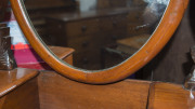 An antique Australian cedar Duchess chest with serpentine front, 19th century, 177cm high, 89cm wide, 47cm deep - 5