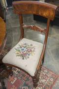 Set of six early Australian spade back dining chairs, cedar and blackwood, Tasmanian origin, circa 1840. - 6