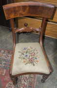 Set of six early Australian spade back dining chairs, cedar and blackwood, Tasmanian origin, circa 1840. - 7