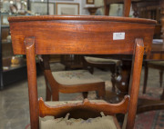 Set of six early Australian spade back dining chairs, cedar and blackwood, Tasmanian origin, circa 1840. - 8