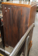 WILLIAM NORRIE impressive four drawer chest, mottled kauri inlaid with native New Zealand timbers, New Zealand origin, late 19th century, 126cm high, 61cm wide, 46cm deep - 3