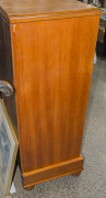 WILLIAM NORRIE impressive four drawer chest, mottled kauri inlaid with native New Zealand timbers, New Zealand origin, late 19th century, 126cm high, 61cm wide, 46cm deep - 4