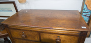 A Colonial Australian cedar chest of five drawers with unusual moulded decoration, circa 1850, 110cm high, 104cm wide, 52cm deep - 2
