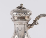 HENRY STEINER impressive Australian silver coffee pot, Adelaide, South Australian origin, circa 1870, stamped "H. STEINER, ADELAIDE" with additional pictorial marks, ​30.5cm high. - 3