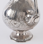 HENRY STEINER impressive Australian silver coffee pot, Adelaide, South Australian origin, circa 1870, stamped "H. STEINER, ADELAIDE" with additional pictorial marks, ​30.5cm high. - 6