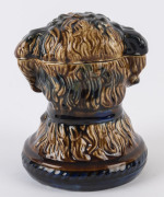 BENDIGO POTTERY Colonial pottery tobacco jar, 19th century, 14cm high - 3