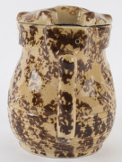 SUNSHINE ELECTRIX mottled brown glazed electric kettle with rare ceramic insert, circa 1920, 23cm high, 24cm wide - 4
