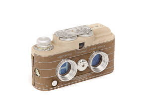 SAWYERS (U.S.A.): View-Master Personal Stereo Camera, c1952, [#24904] in brown & beige finish.