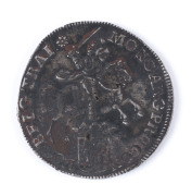 Coins - World: Silver: 1711 Dutch silver ducaton, ex shipwreck, weight 31.98gr, fair to G. - 2