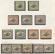 PAPUA: 1907-11 Large 'PAPUA' Wmk Crown over double-lined 'A' mint selection with 1907-10 Perf.11 ½d and 2/6d and 1910-11 Perf.12½ ½d to 1/- (2, one Wmk Inverted), and 2/6d Type B (2) and Type C (2), generally fine mint with 2½d, 4d, one of the 1/- values