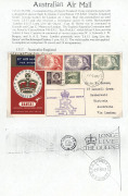 AUSTRALIA: Aerophilately & Flight Covers: THE 1953 CORONATION DAY FLIGHTS: (AAMC.1317, 1318 & 1318a) Special QANTAS flown covers flown Sydney - London, London - Sydney and similar pairs of covers flown to and from Norfolk Island, Papua New Guinea, New Zea - 2