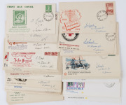 AUSTRALIA: First Day & Commemorative Covers: 1938-1969 bundle of mostly illustrated pre-decimal FDCs, serviced in South Australia, including 1938 KGVI 1&frac12;d Brown, 9d Platypus (registered at Pinnaroo), KGVI 1/4d (registered at Tailem Bend), later KGVI issu - 3