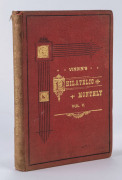AUSTRALIA: Philatelic Literature & Accessories: LITERATURE: Vindin's Philatelic Monthly Vol. 5 (1891-92) edition, published by William Brooks (Sydney), internal spotting and bindings starting to detach, 184pp hardbound.