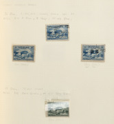 AUSTRALIA: General & Miscellaneous: 1913-66 Collection predominantly used in two volumes with many of the better stamps extracted from a Specimen Pack (empty specimen pack is included), with Roos Second Wmk 2/- postally used, Third Wmk 10/- CTO perf 'OS' - 5