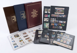 AUSTRALIA: Decimal Issues: POSTAGE - YEARBOOK INSERTS: 1981-1997 complete run (1981-83 are in yearbooks); Face value - $554. (17 items)