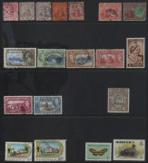 WORLD - General & Miscellaneous Lots: WORLD ARRAY on 200+ Hagners in three ringbinders, mostly 1900s-1990s era with many countries represented including Canada, China, France & Colonies, GB, Germany, Hong Kong, Israel, Italy, NZ, Papua/PNG & USA, odd bet - 4