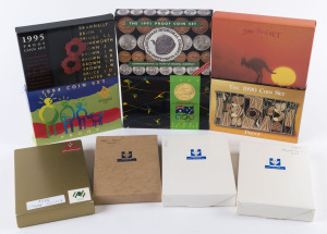 Coins - Australia: Decimal Proofs: PROOF COIN SETS: 1985-92 & 1994-95 sets in original packaging; Renniks Cat. $685. (10)